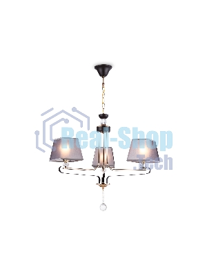 Светильник Ambrella light TR4614/3 CF/FGD кофе/золото E27/3 max 40W D640*800