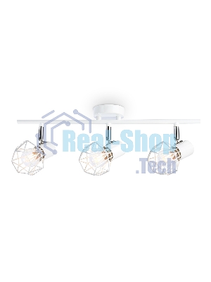 Светильник Ambrella light TR8631/3 WH/CH белый/хром E27*3 max 40W 460*91*175