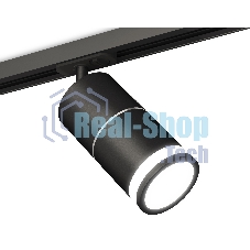 Светильник Ambrella light XT7402012 SBK/PSL/FR черный песок/серебро полированное/белый матовый MR16 GU5.3