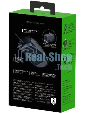 Мышь проводная Razer Cobra черный, 8500 dpi, USB, кнопки - 6