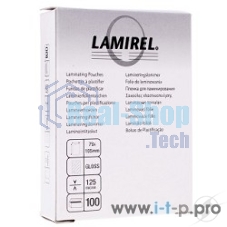 Пленка для ламинирования Lamirel LA-78663 (75х105 мм, 125 мкм, 100 шт.)