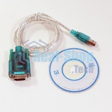 Кабель AM/Com port 9pin 1.2м VCOM адаптер USB -> RS232, DE9P (добавляет в систему новый COM порт), VUS7050