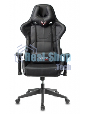 Кресло игровое Бюрократ VIKING 5 AERO BLACK EDITION черный искусственная кожа
