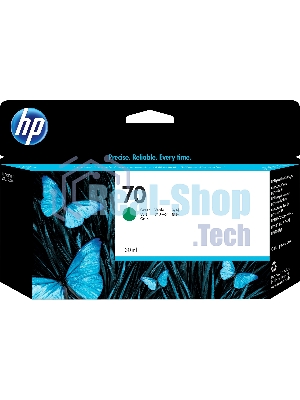 Картридж струйный HP №70 C9457A зеленый для HP DJ Z2100/Z3100 (130мл)