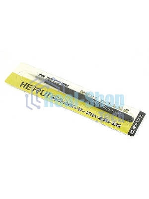 Пинцет HETOOLS ESD-11 прямой, черный 140 мм