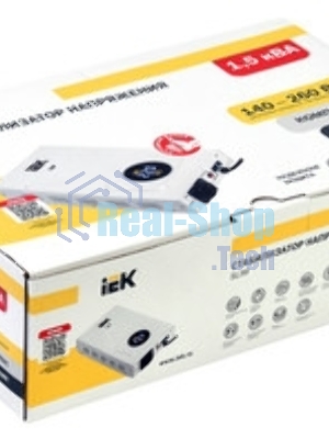 Стабилизатор напряжения настенный SLIM 0,5кВА IEK IVS22-1-D05-09