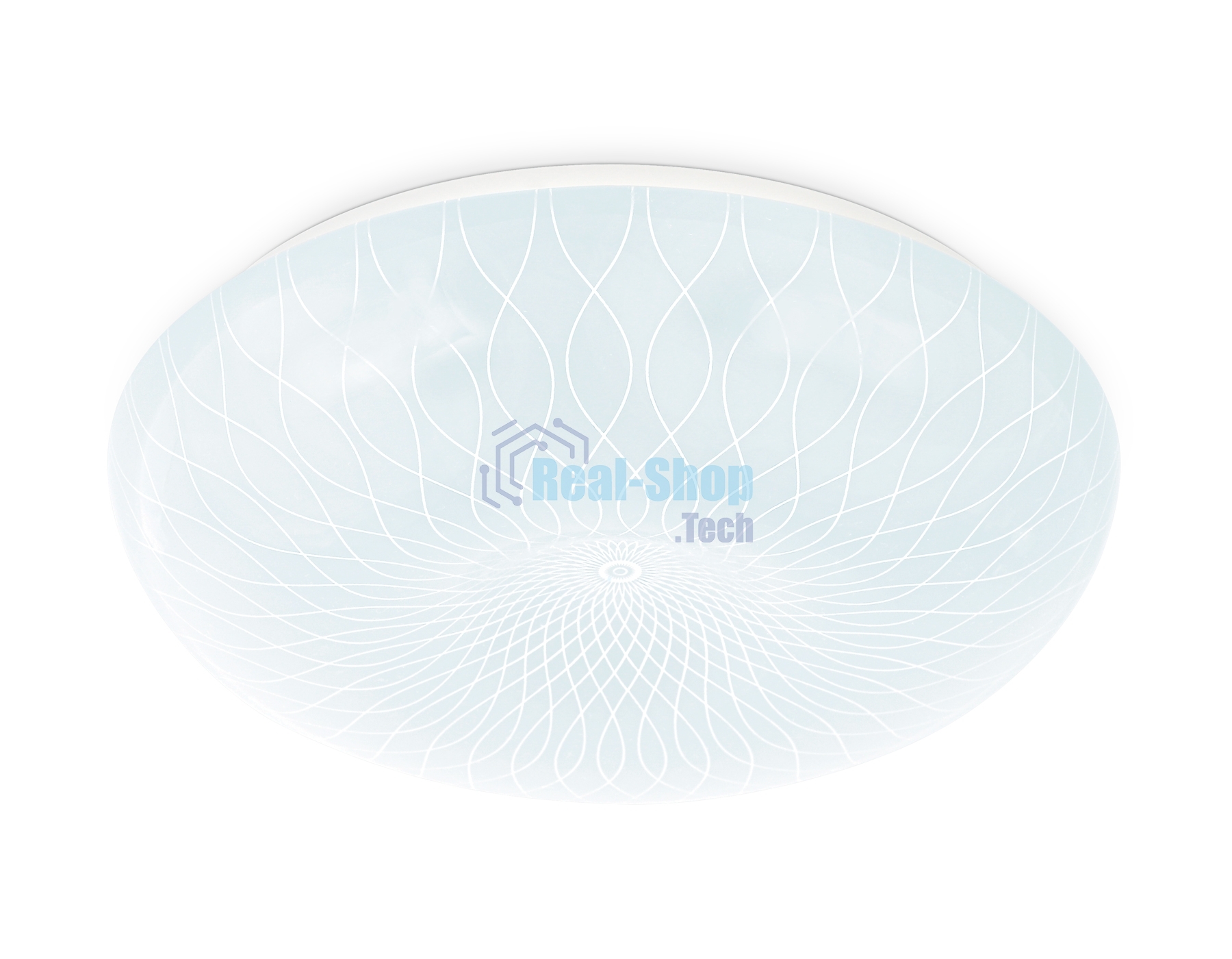 Потолочный светодиодный светильник Ambrella light FZ1084 WH белый 16W 6400K D260*85 (Без ПДУ)