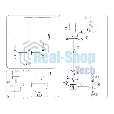 Люстра Ambrella light LH55360/14 BS/CL латунь/прозрачный G9/14 max 30W D750*690