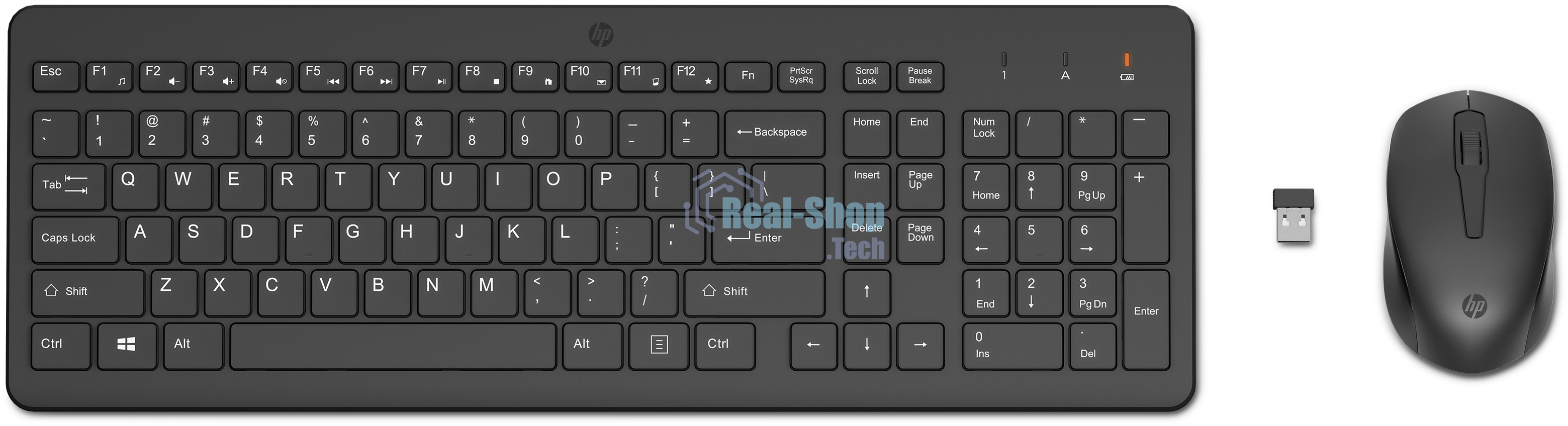 Комплект клавиатура+мышь HP 330 Wireless Mouse and Keyboard Combo