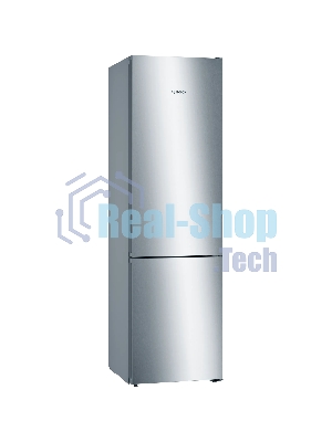 Холодильник Bosch KGN39UL30U серебристый металлик двухкамерный 279/87л морозилка снизу, No Frost