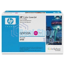 Картридж лазерный HP Q5953A пурпурный для Color LaserJet 4700 10000 стр.