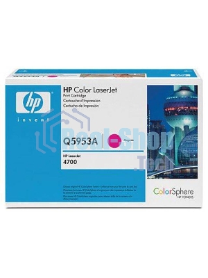Картридж лазерный HP Q5953A пурпурный для Color LaserJet 4700 10000 стр.