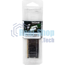 Оперативная память Patriot Signature, DDR4, 32GB (1x32 GB), 3200 MHz, CL22, SO-DIMM