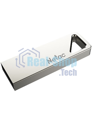 Флешка USB Netac U326 (NT03U326N-004G-20PN), 4Gb, USB 2.0, R/W 50/15, серебристый