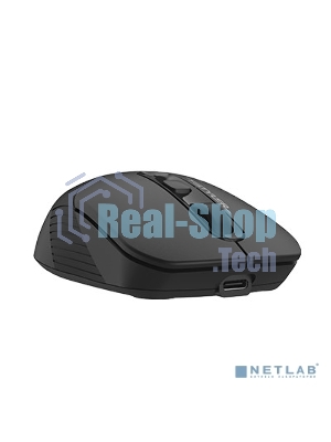 Мышь беспроводная A4Tech Fstyler FB10C черный, 2000 dpi, радиоканал, Bluetooth, USB, кнопки - 4