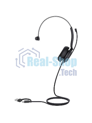Гарнитура Yealink BH70 Mono UC чёрный, беспроводная, Bluetooth, до 35 ч