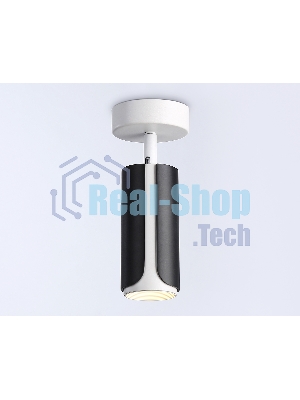 Светильник Ambrella light TN51594 BK/WH черный/белый GU10 D58*195