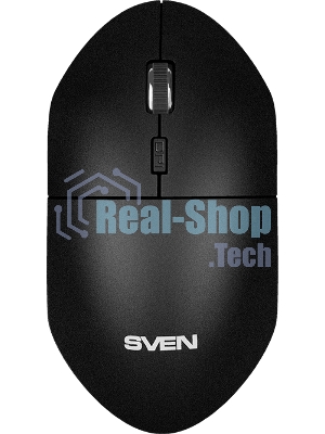 Мышь беспроводная SVEN RX-515SW черный, 1600 dpi, радиоканал, USB, кнопки - 4