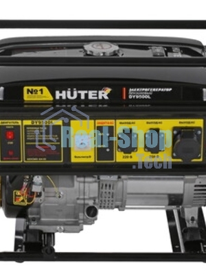 Электрогенератор бензиновый Huter DY9500L, 8 кВт, 91 дБ, 76 кг