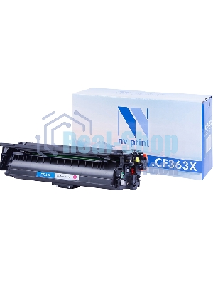 Картридж лазерный NVPrint совместимый НР CF363X Magenta для LJ Color M552/M553 (9500k)