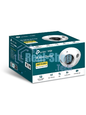 Компактная купольная IP-камера VIGI C230I Mini(2.8мм) 3 Мп