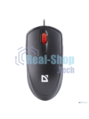 Мышь проводная Defender Icon MB-057 черный, 1000 dpi, USB, кнопки - 3