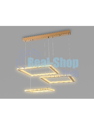 Светильник Ambrella light FA1761/3 GD золото 180W 3000K+6400K/3000K/6400K/4200K+4200K 680*460*740 (ПДУ РАДИО 2.4G)