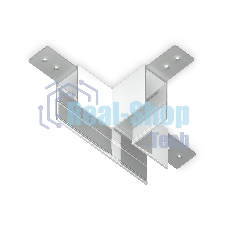 GL1035 WH белый коннектор T-образный для накладного шинопровода Magnetic 220V 105*75*52