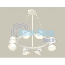 Светильник Ambrella light XB9195100/8 SWH/FR белый песок/белый матовый GX53 (C9195, N8140)