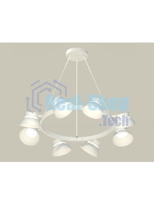 Светильник Ambrella light XB9195100/8 SWH/FR белый песок/белый матовый GX53 (C9195, N8140)