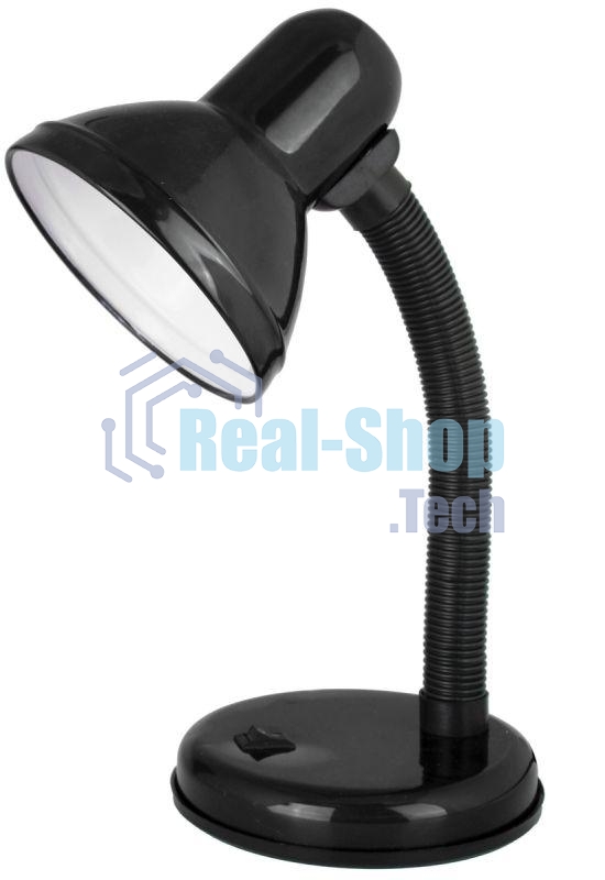 Светильник UF-301P С02 настол. 230В 60Вт черный Ultraflash 12368