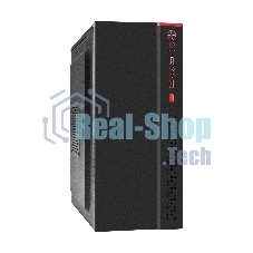 Компьютерный корпус Miditower ExeGate AA-443U-AA400 (ATX, AA400 8 см, 2*USB+1*USB 3.0+HD Audio, черный)
