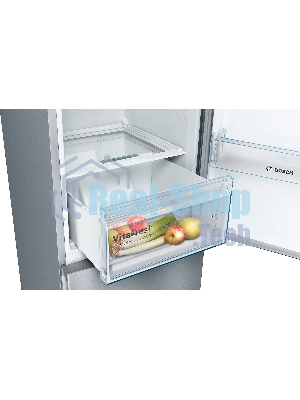 Холодильник Bosch KGN39UL30U серебристый металлик двухкамерный 279/87л морозилка снизу, No Frost