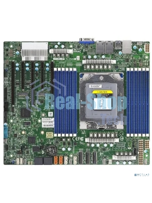 Материнская плата MB Supermicro H13SSL-NT, ATX, 1xSP5 9004 EPYC
