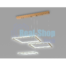 Светильник Ambrella light FA1761/3 GD золото 180W 3000K+6400K/3000K/6400K/4200K+4200K 680*460*740 (ПДУ РАДИО 2.4G)