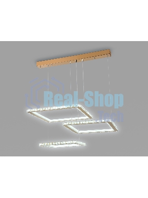 Светильник Ambrella light FA1761/3 GD золото 180W 3000K+6400K/3000K/6400K/4200K+4200K 680*460*740 (ПДУ РАДИО 2.4G)