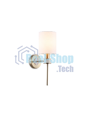 Настенный светильник Ambrella light LH72375 DBS/WH темная латунь/белый E14 max 40W 190*120*370