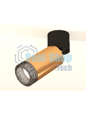 Светильник Ambrella Light XM6327041 PYG/BK/BK золото желтое полированное/черный/тонированный (A2221, C6327, N6151)