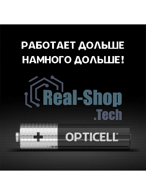 Элемент питания алкалиновый AAA/LR03 (блист. 6шт) Basic Opticell 5051007