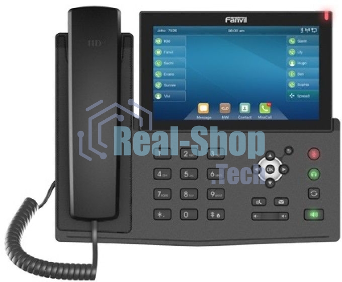 Телефон IP Fanvil X7A черный