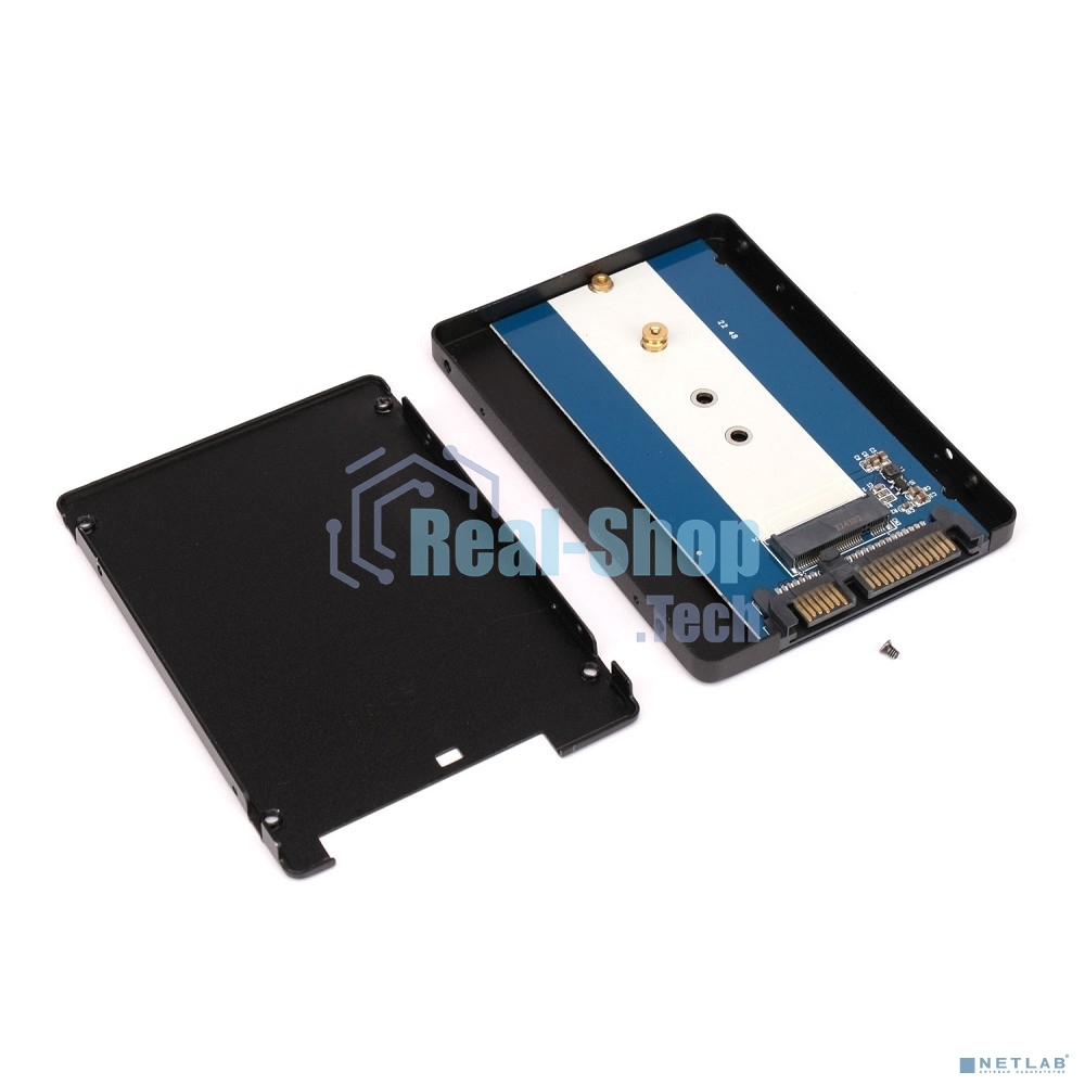 Адаптер для установки SSD M.2 (NGFF) в разъем SATA Gembird MF-SATA-M2