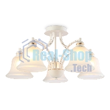 Светильник Ambrella light TR3050/5 WH/GD/FR белый/золото/белый матовый E27/5 max 40W D630*320