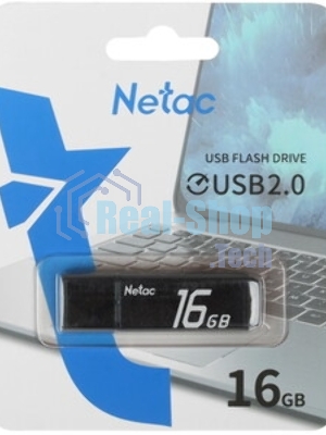 Флешка USB Netac U351 16Gb NT03U351N-016G-20BK, USB 2.0