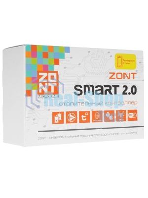 Контроллер отопительный ZONT SMART 2.0 (GSM + Wi-Fi)