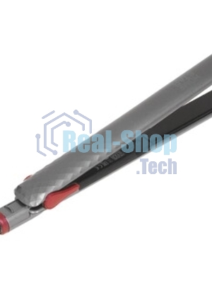 Выпрямитель для волос Homestar HS-8015 серебристый/красный, 25 мм, 200 °C, 1 режим