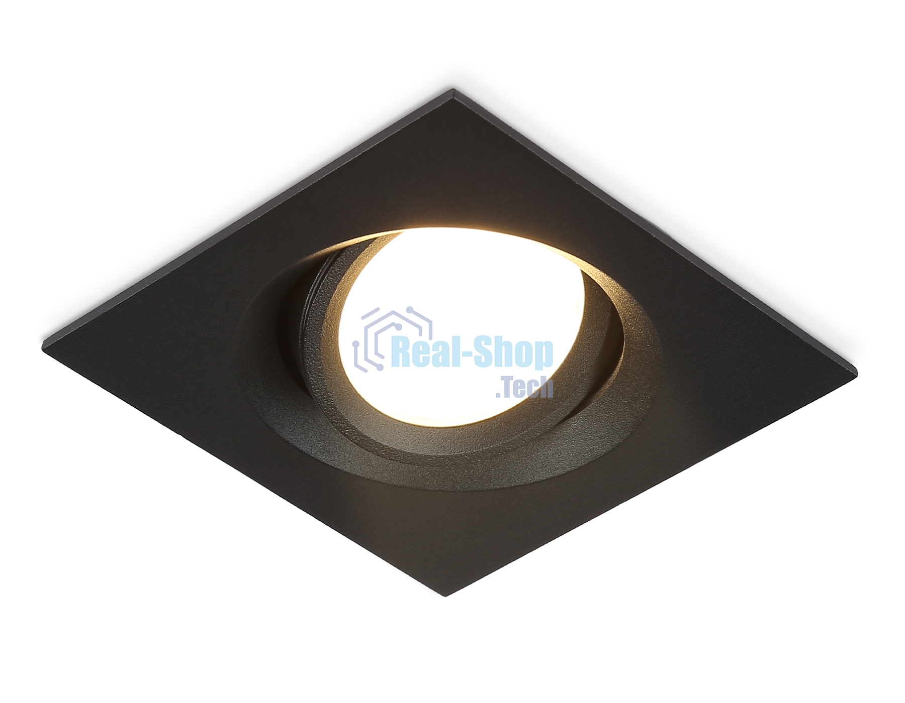 Светильник Ambrella light TN1144 BK черный IP44 GU5.3 95*95*38