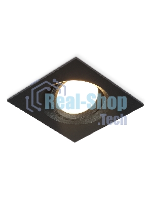 Светильник Ambrella light TN1144 BK черный IP44 GU5.3 95*95*38