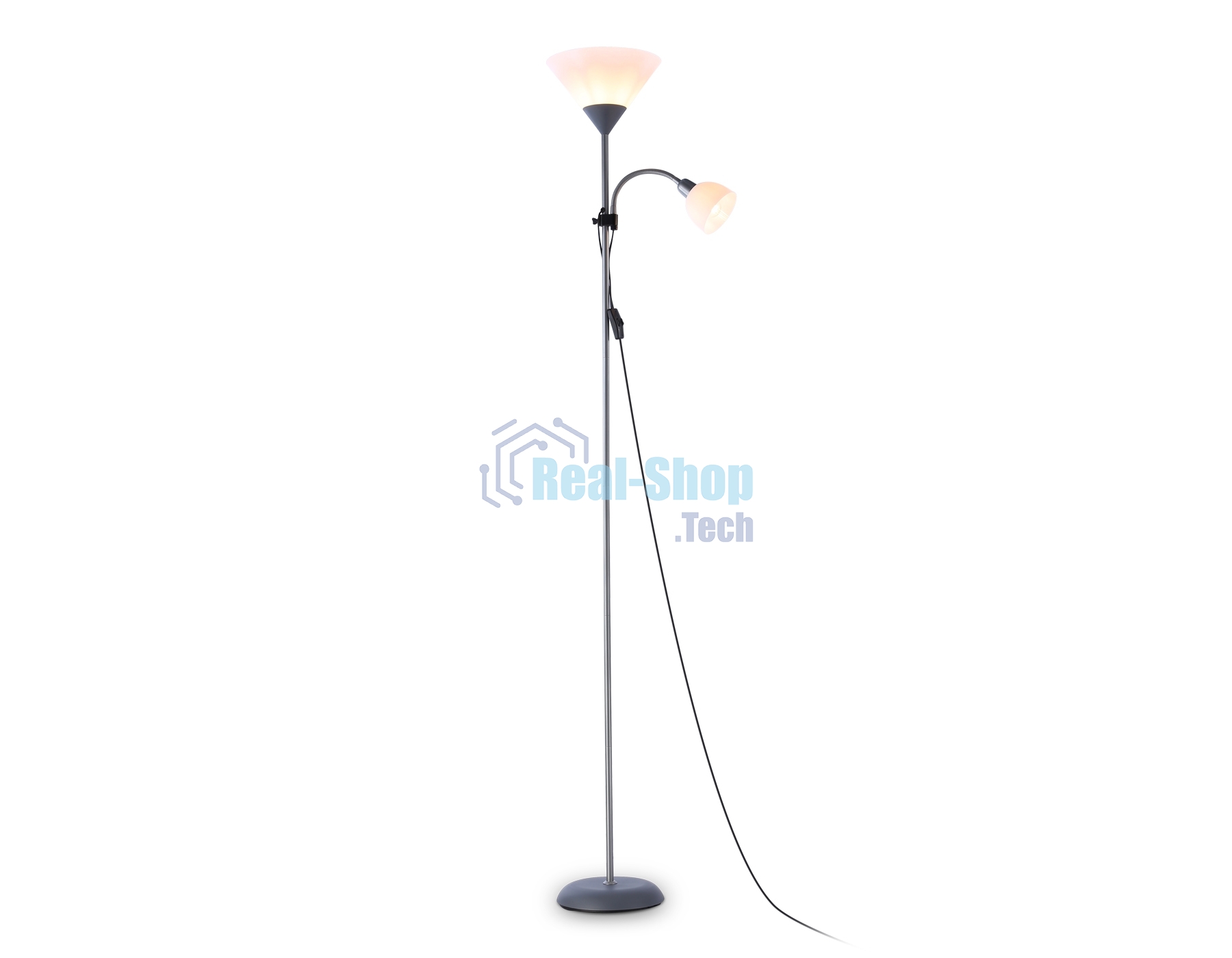 Светильник Ambrella light TR97626/2 SL серебро E27+E14 max 40W D245/100*1770