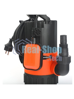 Садовый насос дренажный Patriot F 600 D 600Вт 10000л/час