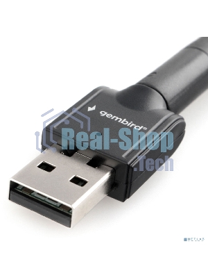 Сетевой адаптер Gembird WiFi 150 Мбит, с антенной, USB, 802.11b/g/n, RTL8188 (WNP-UA-010)